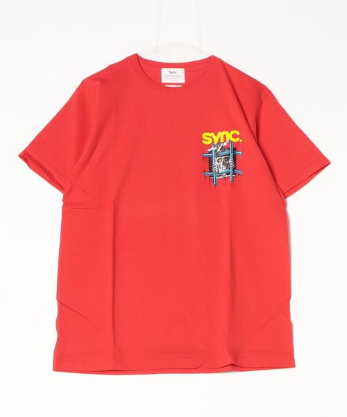 【セール】Sync. 【D*FACE】 TEE 'BEHIND BARS'（Tシャツ/カットソー）｜Sync.（スィンク）