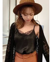 RESEXXY | レースサテンキャミソール(キャミソール)