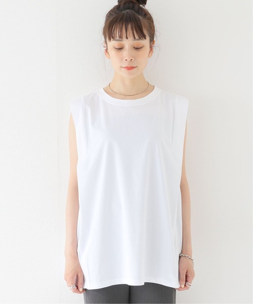 JOURNAL STANDARD relume（ジャーナルスタンダード　レリューム）の「ハイトリコットBOXY Tee◆（Tシャツ/カットソー・レディース・ホワイト/ブラック/ベージュ/レッド・FREE）」の17枚目の写真