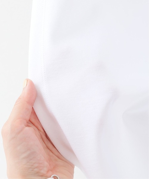 JOURNAL STANDARD relume（ジャーナルスタンダード　レリューム）の「ハイトリコットBOXY Tee◆（Tシャツ/カットソー・レディース・ホワイト/ブラック/ベージュ/レッド・FREE）」の10枚目の写真