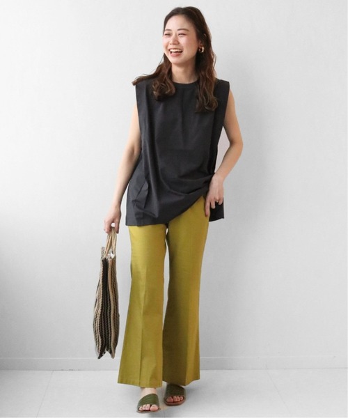 JOURNAL STANDARD relume（ジャーナルスタンダード　レリューム）の「ハイトリコットBOXY Tee◆（Tシャツ/カットソー・レディース・ホワイト/ブラック/ベージュ/レッド・FREE）」の12枚目の写真