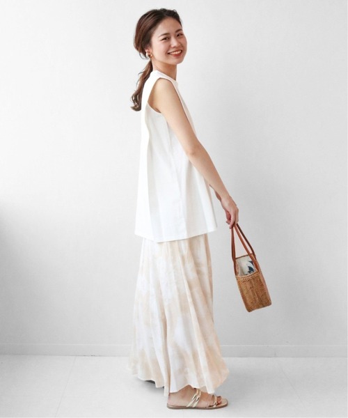 JOURNAL STANDARD relume（ジャーナルスタンダード　レリューム）の「ハイトリコットBOXY Tee◆（Tシャツ/カットソー・レディース・ホワイト/ブラック/ベージュ/レッド・FREE）」の7枚目の写真