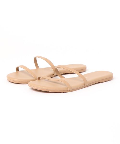 TKEES（ティキーズ）の「◇【TKEES】GEMMA レザーストラップサンダル WOMEN（サンダル・レディース・ブラック/ベージュ・6/8/7）」の7枚目の写真