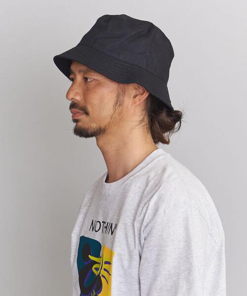 GRILLO（グリーロ）の「＜GRILLO（グリッロ）＞ BUCKET HAT/ハット（ハット・メンズ・ブラック/オフホワイト・FREE）」の5枚目の写真
