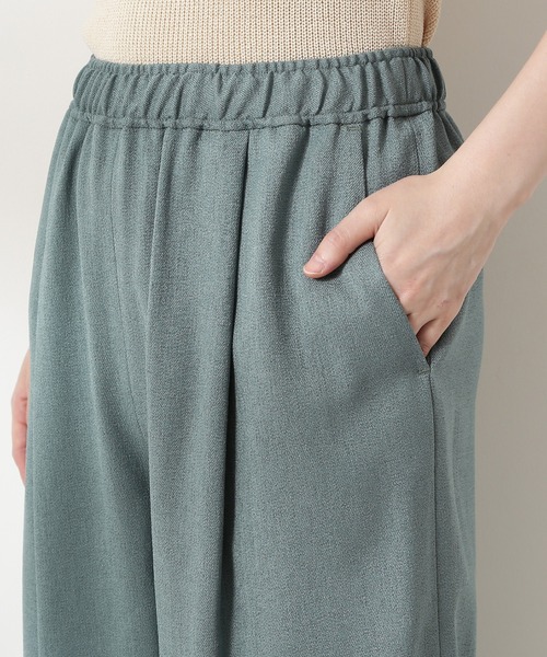 N.(N. Natural Beauty Basic)(エヌエヌナチュラルビューティーベーシック)の「【S Size Line】◆アリシア麻調リラックスパンツ(その他パンツ・レディース・グリーン/ピンク/オフホワイト/ベージュ・SMALL/MEDIUM)」の8枚目の写真