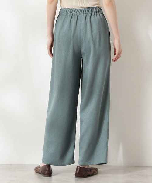 N.(N. Natural Beauty Basic)(エヌエヌナチュラルビューティーベーシック)の「【S Size Line】◆アリシア麻調リラックスパンツ(その他パンツ・レディース・グリーン/ピンク/オフホワイト/ベージュ・SMALL/MEDIUM)」の13枚目の写真