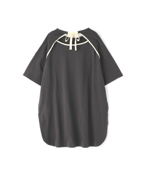 ROSE BUD（ローズバッド）の「背中リボンチュニック（チュニック・レディース・ホワイト/グレー/カーキ・FREE）」の9枚目の写真