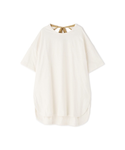 ROSE BUD（ローズバッド）の「背中リボンチュニック（チュニック・レディース・ホワイト/グレー/カーキ・FREE）」の15枚目の写真