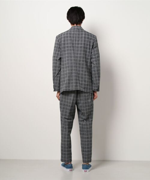 THE SHOP TK （ザ ショップ ティーケー ）の「＜THE SHOP TK/ザ　ショップ　ティーケー＞シアサッカーセットスーツ７０（スーツセット・メンズ・ブラック/グレー系その他・L/M/LL）」の5枚目の写真