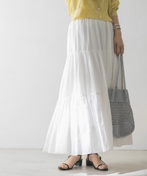 URBAN RESEARCH | コットボイルティアードスカート(スカート)