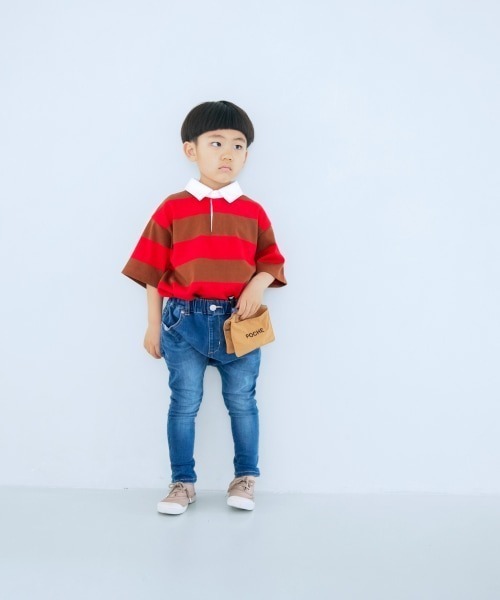 LOWRYS FARM（ローリーズファーム）の「刺繍移動ポシェット　951316（ショルダーバッグ・キッズ・ブラック/ベージュ/グリーン・FREE）」の6枚目の写真