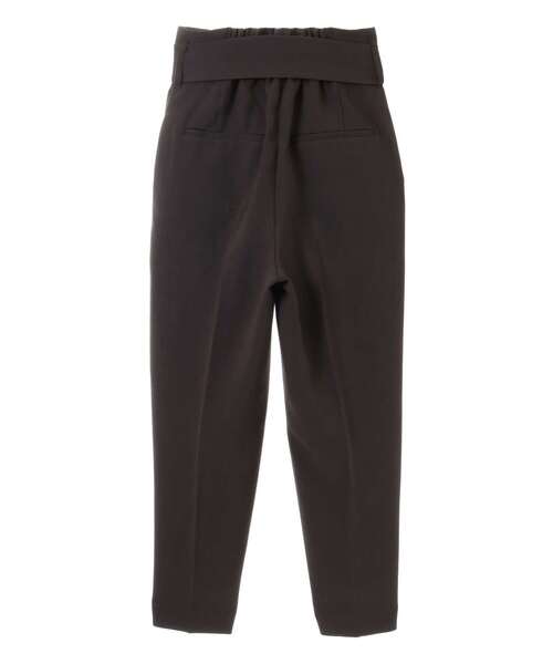 Tiara（ティアラ）の「麻調ハイウエストテーパードパンツ（その他パンツ・レディース・グリーン/ブラウン/ブラック・M/L/S）」の8枚目の写真