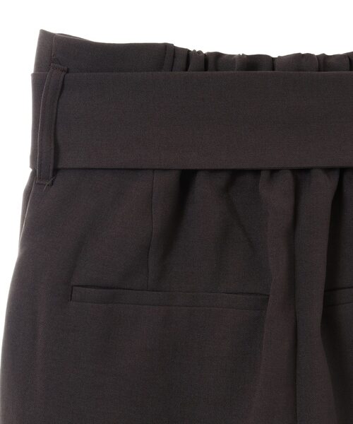 Tiara（ティアラ）の「麻調ハイウエストテーパードパンツ（その他パンツ・レディース・グリーン/ブラウン/ブラック・M/L/S）」の12枚目の写真