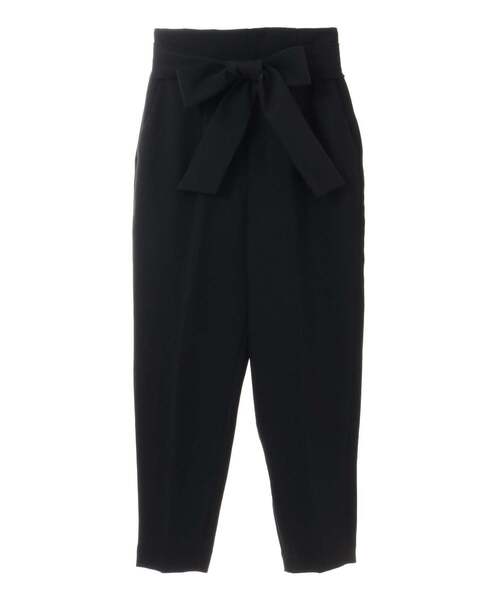 Tiara（ティアラ）の「麻調ハイウエストテーパードパンツ（その他パンツ・レディース・グリーン/ブラウン/ブラック・M/L/S）」の15枚目の写真