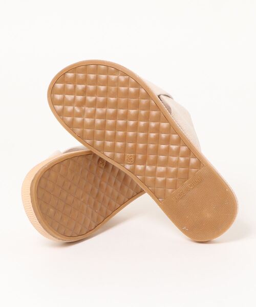 STYLEBLOCK(スタイルブロック)の「ツイストデザインフラットサンダル(サンダル・レディース・ブラック/イエロー/ベージュ・37/36/35/38/39)」の5枚目の写真