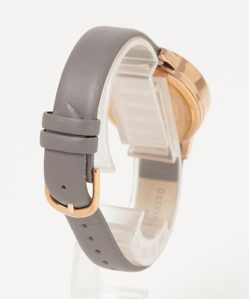 TIC TAC（チックタック）の「【OLIVIA BURTON　オリビアバートン】　ウィッシングウォッチ ロンドン グレイ ＆ ローズゴールド　腕時計 レディース　OB16SG02（アナログ腕時計・レディース・ゴールド系その他・ONE SIZE）」の2枚目の写真