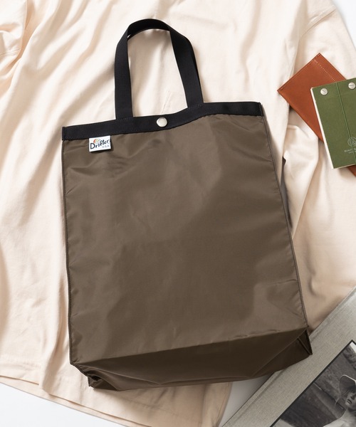 Drifter(ドリフター)の「【Drifter】PAPER BAG TOTE L ※(トートバッグ・レディース・ブラック/ダークブラウン/グレー/その他/タン/レオパード/パイソン/マルチ/グリーン・FREE)」の4枚目の写真