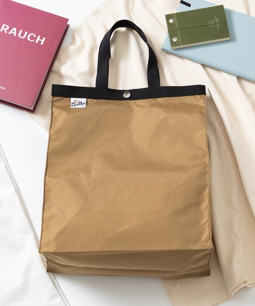 Drifter(ドリフター)の「【Drifter】PAPER BAG TOTE L ※(トートバッグ・レディース・ブラック/ダークブラウン/グレー/その他/タン/レオパード/パイソン/マルチ/グリーン・FREE)」の5枚目の写真