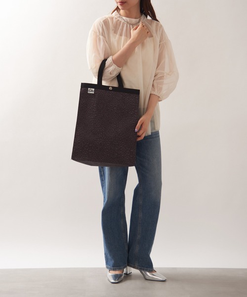 Drifter(ドリフター)の「【Drifter】PAPER BAG TOTE L ※(トートバッグ・レディース・ブラック/ダークブラウン/グレー/その他/タン/レオパード/パイソン/マルチ/グリーン・FREE)」の15枚目の写真