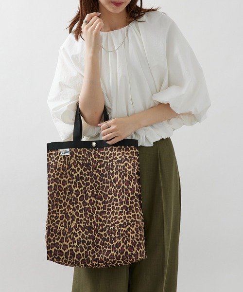 Drifter(ドリフター)の「【Drifter】PAPER BAG TOTE L ※(トートバッグ・レディース・ブラック/ダークブラウン/グレー/その他/タン/レオパード/パイソン/マルチ/グリーン・FREE)」の22枚目の写真