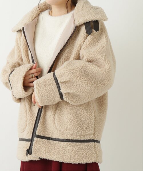 BURBERRY バーバリー ダウン ノバチェック ラビットファー 40