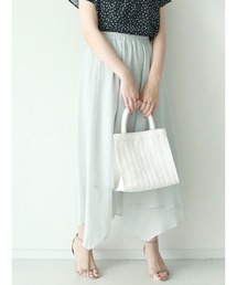 Te chichi | シアーイレヘムギャザースカート(スカート)