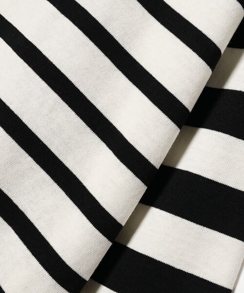 B:MING by BEAMS（ビーミングバイビームス）の「B:MING by BEAMS / ボートネック ボーダー Tシャツ（90~140cm）（Tシャツ/カットソー・キッズ・ベージュ/ブルー/グリーン/カーキ/レッド/オリーブ/ブラウン/イエロー/ブラック/ブルー系その他3/オレンジ系その他6・90/100/110/120/130/140/150）」の16枚目の写真