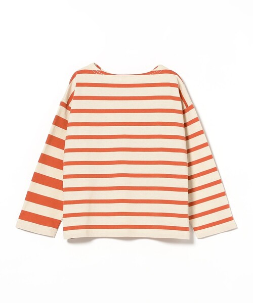 B:MING by BEAMS（ビーミングバイビームス）の「B:MING by BEAMS / ボートネック ボーダー Tシャツ（90~140cm）（Tシャツ/カットソー・キッズ・ベージュ/ブルー/グリーン/カーキ/レッド/オリーブ/ブラウン/イエロー/ブラック/ブルー系その他3/オレンジ系その他6・90/100/110/120/130/140/150）」の19枚目の写真