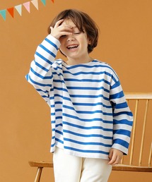 B:MING by BEAMS | B:MING by BEAMS / ボートネック ボーダー Tシャツ（90~140cm）(Tシャツ/カットソー)