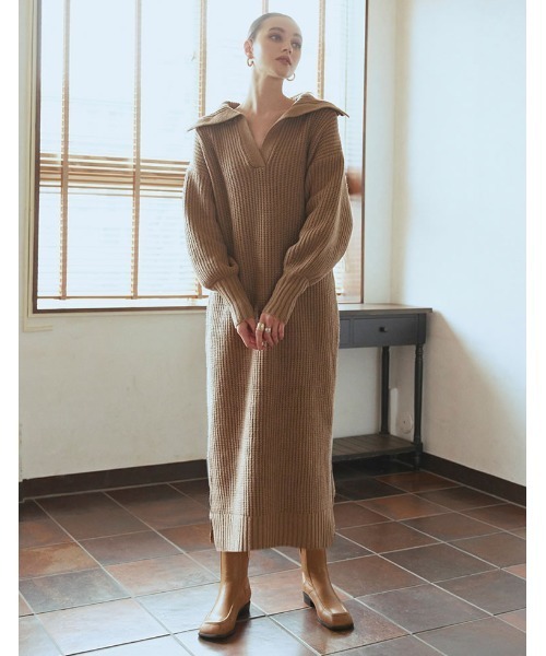 Re:EDIT（リエディ）の「スクエアトゥミドルブーツ（ブーツ・レディース・ブラック/ブラウン/アイボリー/ボルドー/カーキ/ベージュ・LARGE/SMALL/XX-LARGE/MEDIUM/X-LARGE）」の13枚目の写真