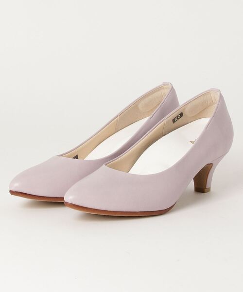 AcureZ(アキュアーズ)の「【made in japan】5cmヒール プレーンパンプス(パンプス・レディース・ラベンダー/ベージュ/ライトブルー/ブラック/アイボリー/その他/ブルー系その他/ピンク系その他・23.5cm/24.0cm/25.0cm/24.5cm/22.5cm/23.0cm/22.0cm)」の6枚目の写真