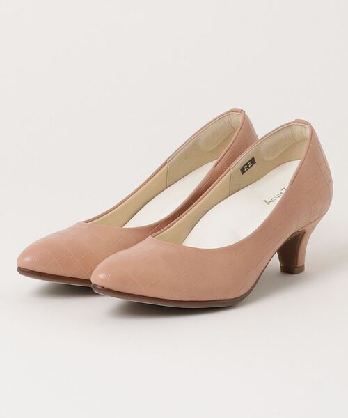 AcureZ(アキュアーズ)の「【made in japan】5cmヒール プレーンパンプス(パンプス・レディース・ラベンダー/ベージュ/ライトブルー/ブラック/アイボリー/その他/ブルー系その他/ピンク系その他・23.5cm/24.0cm/25.0cm/24.5cm/22.5cm/23.0cm/22.0cm)」の7枚目の写真