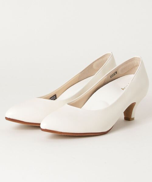 AcureZ(アキュアーズ)の「【made in japan】5cmヒール プレーンパンプス(パンプス・レディース・ラベンダー/ベージュ/ライトブルー/ブラック/アイボリー/その他/ブルー系その他/ピンク系その他・23.5cm/24.0cm/25.0cm/24.5cm/22.5cm/23.0cm/22.0cm)」の1枚目の写真