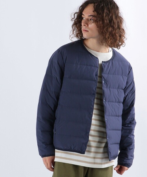 TAION（タイオン）の「【SHIPS any別注】TAION: リバーシブル ステッチレス ダウン ジャケット◇（ダウンジャケット/コート・メンズ・ブラック/ベージュ/ネイビー/オリーブ/グレー/ダークブルー/ブラック系その他・SMALL/MEDIUM/LARGE/X-LARGE）」の8枚目の写真