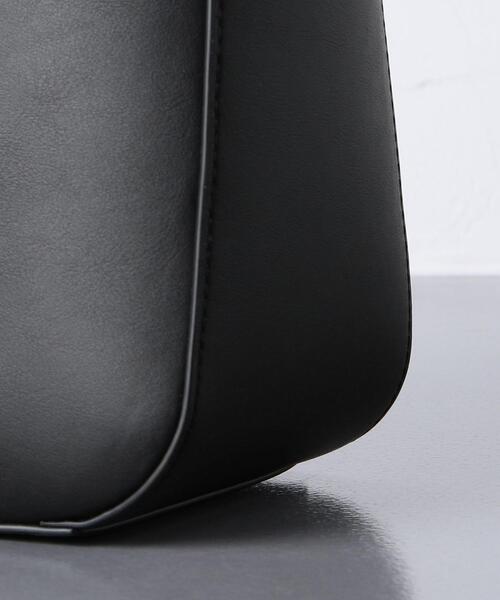 ORSETTO オルセット SLOPE 廃盤　ハンドバッグ レザー　黒 ORSETTO（オルセット）の「＜ORSETTO（オルセット）＞SLOPE