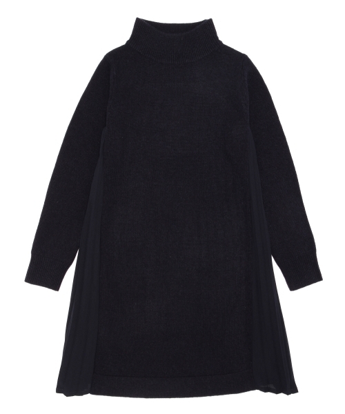 Ray BEAMS（レイビームス）の「Ray BEAMS / サイドプリーツ ニットワンピース（ワンピース・レディース・シルバー/ネイビー・ONE SIZE）」の19枚目の写真