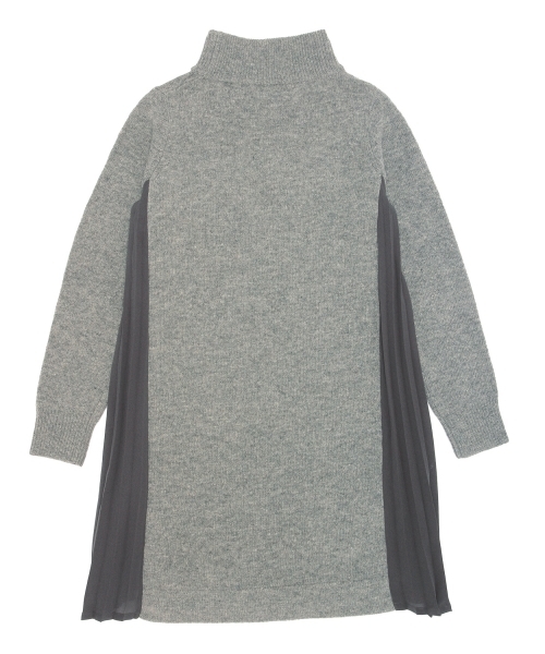 Ray BEAMS（レイビームス）の「Ray BEAMS / サイドプリーツ ニットワンピース（ワンピース・レディース・シルバー/ネイビー・ONE SIZE）」の11枚目の写真