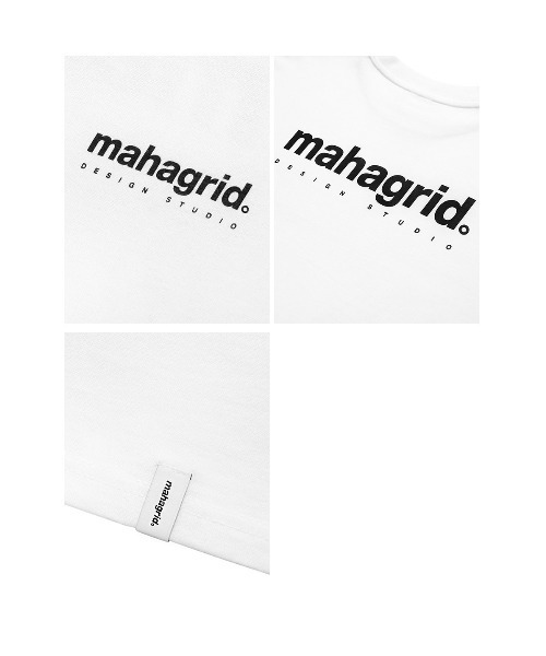 MAHAGRID（マハグリッド）の「『mahagrid/マハグリッド』ORIGIN LOGO LS TEE/オリジンロゴ 長袖Tシャツ（Tシャツ/カットソー・レディース・ホワイト/チャコールグレー/ブラック/グレー/ブルー/ネイビー/パープル/A/ピンク・S/M/L/XL）」の19枚目の写真