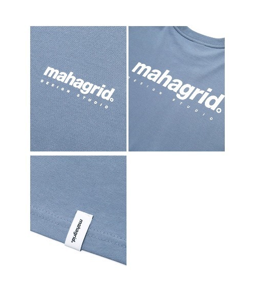 MAHAGRID（マハグリッド）の「『mahagrid/マハグリッド』ORIGIN LOGO LS TEE/オリジンロゴ 長袖Tシャツ（Tシャツ/カットソー・レディース・ホワイト/チャコールグレー/ブラック/グレー/ブルー/ネイビー/パープル/A/ピンク・S/M/L/XL）」の18枚目の写真