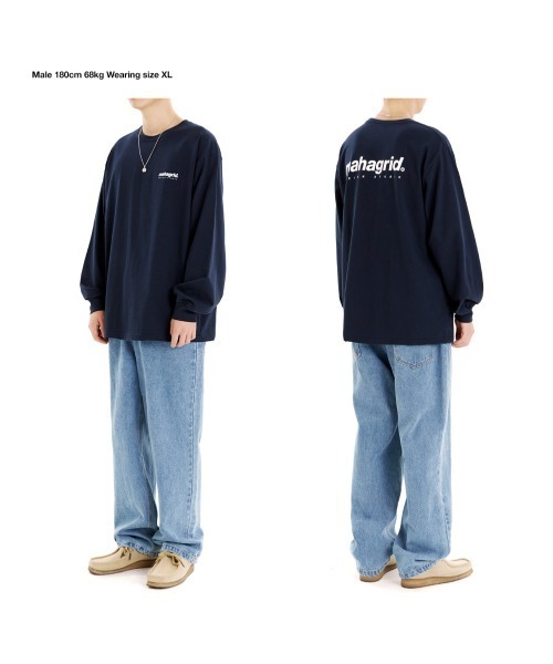 mahagrid/マハグリッド』ORIGIN LOGO LS TEE/オリジンロゴ 長袖T