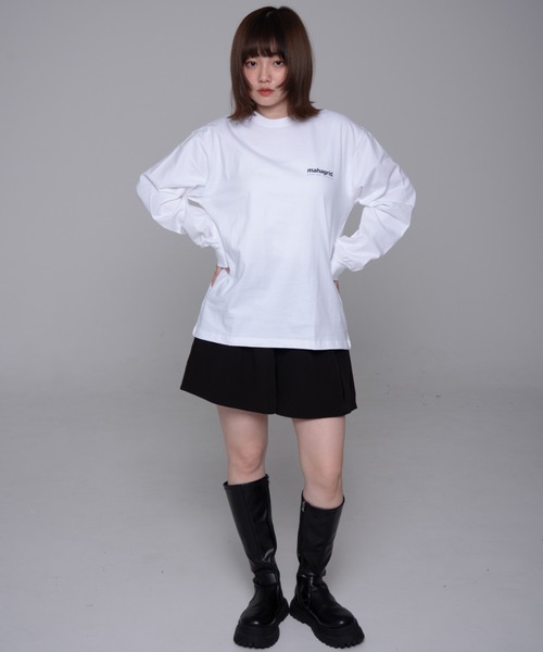 mahagrid/マハグリッド』ORIGIN LOGO LS TEE/オリジンロゴ 長袖T