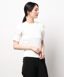NOMAE | 【NOMAE】ギャザースリーブカットソー(Tシャツ/カットソー)