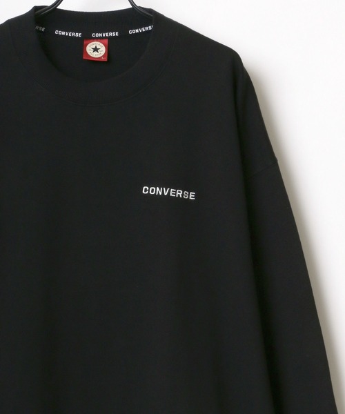 CONVERSE(コンバース)の「CONVERSE/コンバース ビッグシルエット バックプリント シューズ イラスト スウェット トレーナー(スウェット・メンズ・ホワイト/ブラック/ベージュ/ブルー/グリーン・LL/M/L)」の20枚目の写真