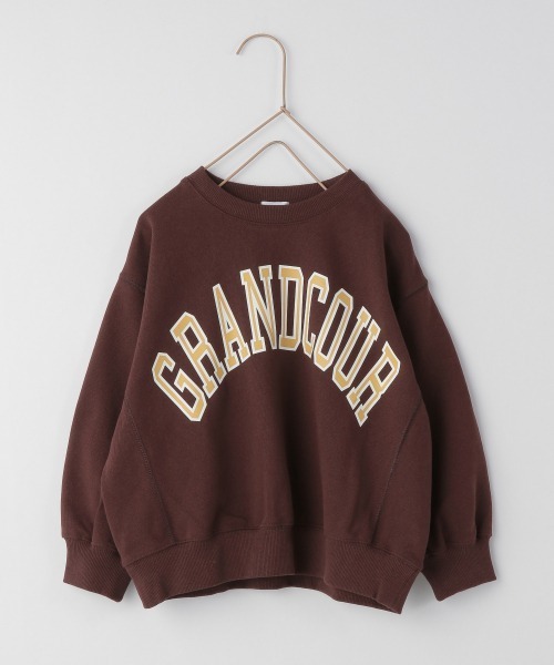 LOWRYS FARM(ローリーズファーム)の「ウラケロゴプルオーバー 215993(スウェット・キッズ・チャコールグレー/ブラウン/グレー/オフホワイト・110cm/120cm/130cm)」の4枚目の写真