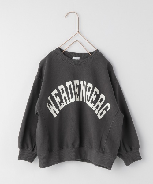 LOWRYS FARM(ローリーズファーム)の「ウラケロゴプルオーバー 215993(スウェット・キッズ・チャコールグレー/ブラウン/グレー/オフホワイト・110cm/120cm/130cm)」の13枚目の写真