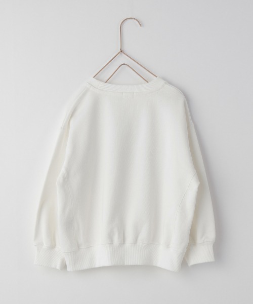 LOWRYS FARM(ローリーズファーム)の「ウラケロゴプルオーバー 215993(スウェット・キッズ・チャコールグレー/ブラウン/グレー/オフホワイト・110cm/120cm/130cm)」の16枚目の写真