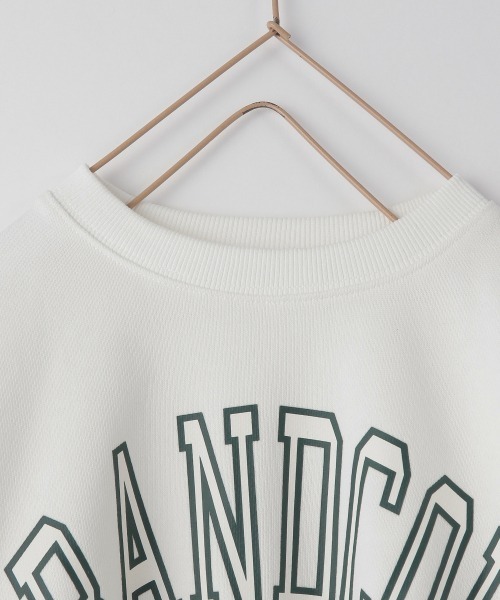 LOWRYS FARM(ローリーズファーム)の「ウラケロゴプルオーバー 215993(スウェット・キッズ・チャコールグレー/ブラウン/グレー/オフホワイト・110cm/120cm/130cm)」の10枚目の写真