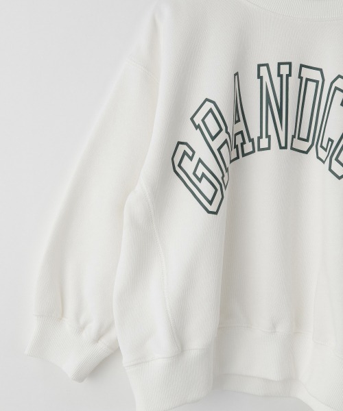 LOWRYS FARM(ローリーズファーム)の「ウラケロゴプルオーバー 215993(スウェット・キッズ・チャコールグレー/ブラウン/グレー/オフホワイト・110cm/120cm/130cm)」の15枚目の写真