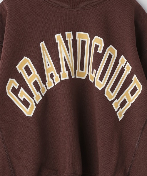 LOWRYS FARM(ローリーズファーム)の「ウラケロゴプルオーバー 215993(スウェット・キッズ・チャコールグレー/ブラウン/グレー/オフホワイト・110cm/120cm/130cm)」の17枚目の写真