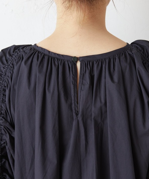 CIAOPANIC TYPY(チャオパニックティピー)の「ギャザースリーブワンピース(ワンピース・レディース・ホワイト/ブラック/グリーン・ONE SIZE)」の20枚目の写真